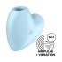 Satisfyer Cutie Heart - Vibrador de Estímulo Clitoriano a Ar com Bateria (Azul)