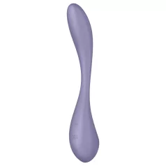   Satisfyer - vibrador ponto G flexível inteligente - silicone lilás