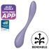 Satisfyer G-spot Flex 5 - Vibrador Inteligente Ponto G (Roxo)