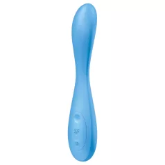   Satisfyer - vibrador ponto G flexível inteligente - silicone turquesa