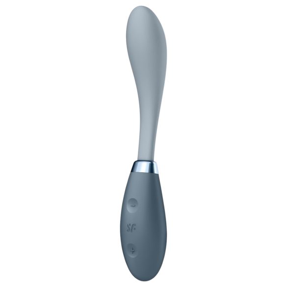 Satisfyer G-Spot Flex 3 - Vibrador Recarregável para Ponto G (cinza)