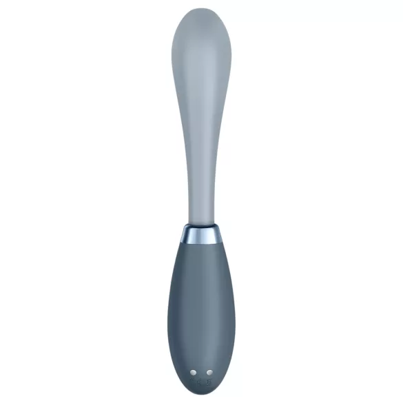 Satisfyer - Vibrador ponto G recarregável - Flex 3 - silicone cinza