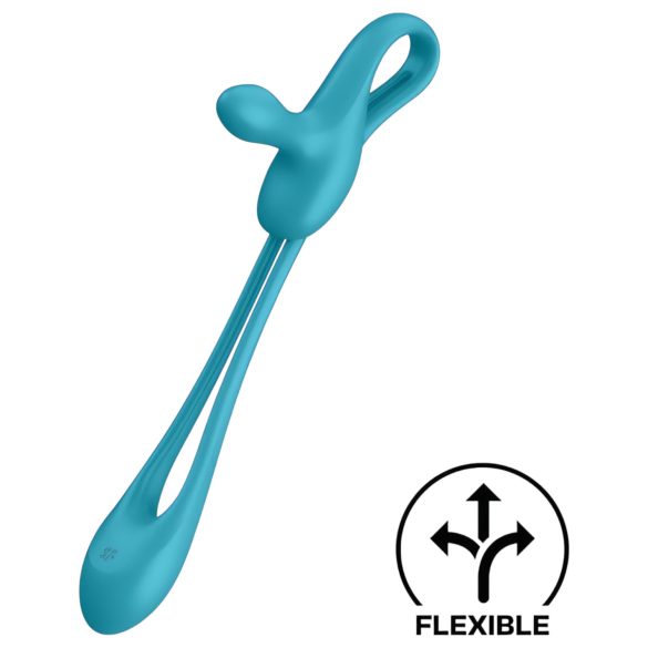 Satisfyer Plug & Play - vibrador anal e anel peniano recarregável (azul)