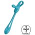 Satisfyer Plug & Play - vibrador anal e anel peniano recarregável (azul)