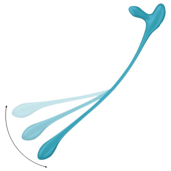 Satisfyer Plug & Play - vibrador anal e anel peniano recarregável (azul)