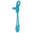 Satisfyer Plug & Play - vibrador anal e anel peniano recarregável (azul)