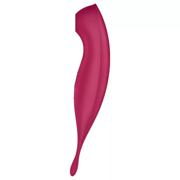 Satisfyer Twirling Pro - Vibrador de clitóris controlado por app (vermelho)