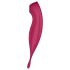 Satisfyer Twirling Pro - vibrador inteligente 2 em 1 para clitóris (vermelho)