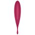 Satisfyer Twirling Pro - vibrador inteligente 2 em 1 para clitóris (vermelho)