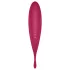Satisfyer Twirling Pro - Vibrador de clitóris controlado por app (vermelho)