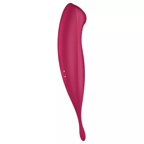 Satisfyer Twirling Pro - Vibrador de clitóris controlado por app (vermelho)