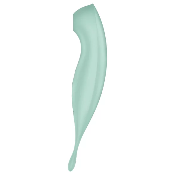 Satisfyer Twirling Pro - vibrador clitóris 2 em 1 - menta
