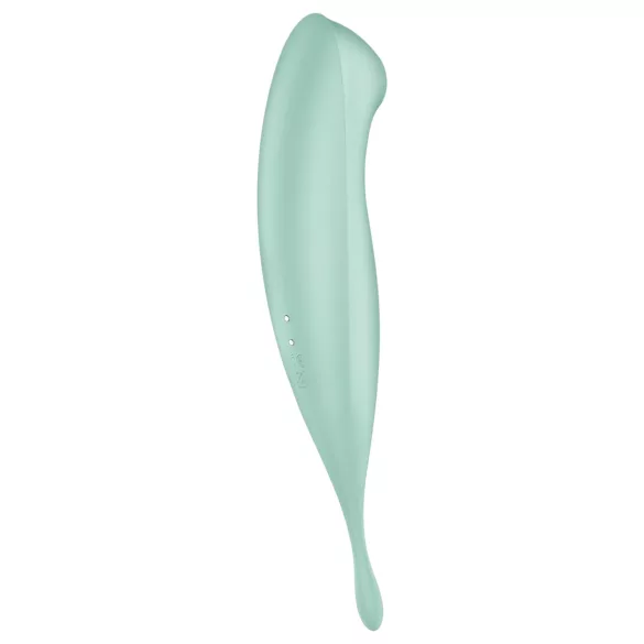 Satisfyer Twirling Pro - vibrador clitóris 2 em 1 - menta