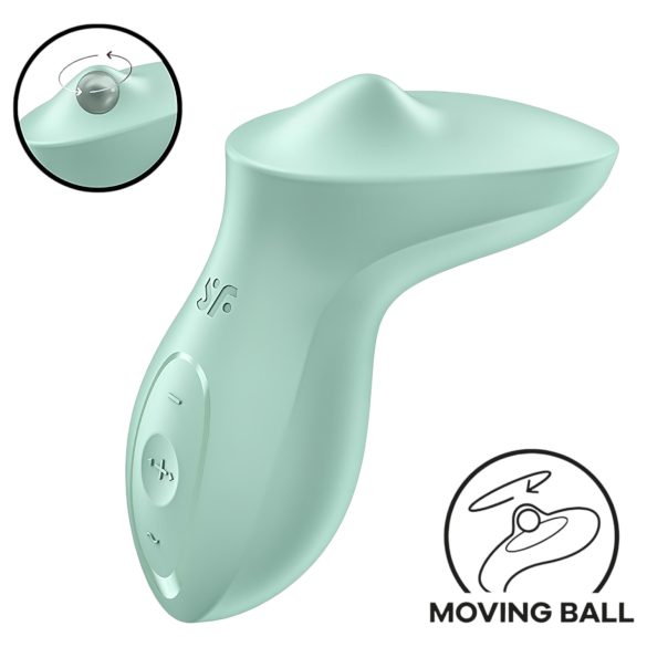 Satisfyer Exciterrr - Vibrador de Clitóris com Pérolas Rotativas (Verde)