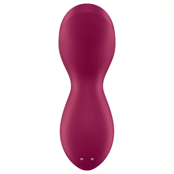 Satisfyer Exciterrr - vibrador clitóris com esferas rotativas - vermelho