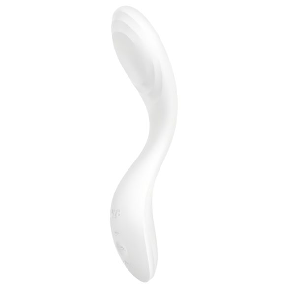 Satisfyer Rrrolling - Vibrador G-spot com bolinhas (branco)