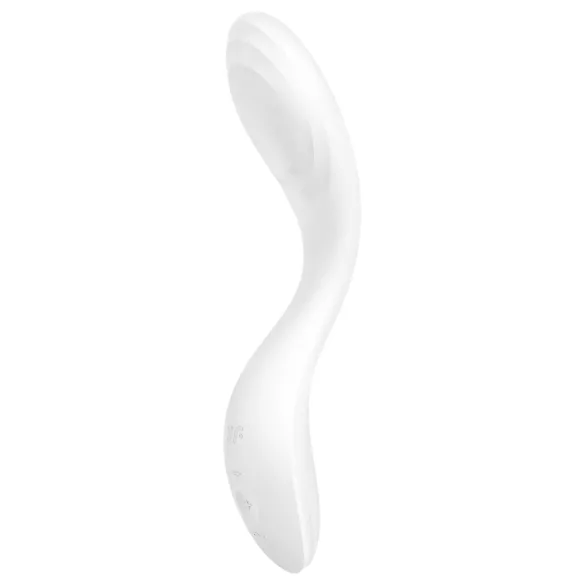 Satisfyer Rrrolling - vibrador ponto G com esferas móveis - branco