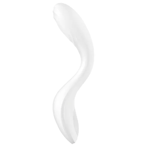 Satisfyer Rrrolling - vibrador ponto G com esferas móveis - branco