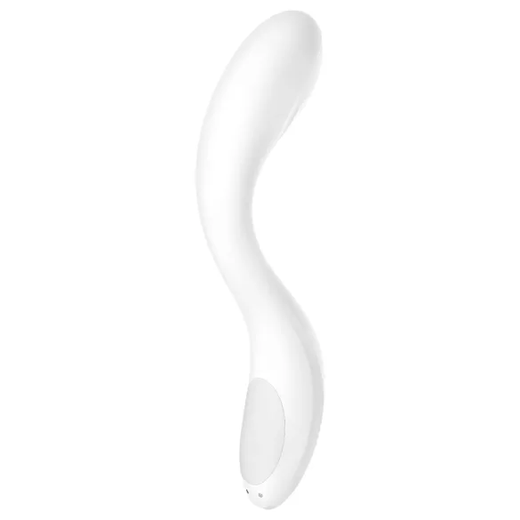 Satisfyer Rrrolling - vibrador ponto G com esferas móveis - branco