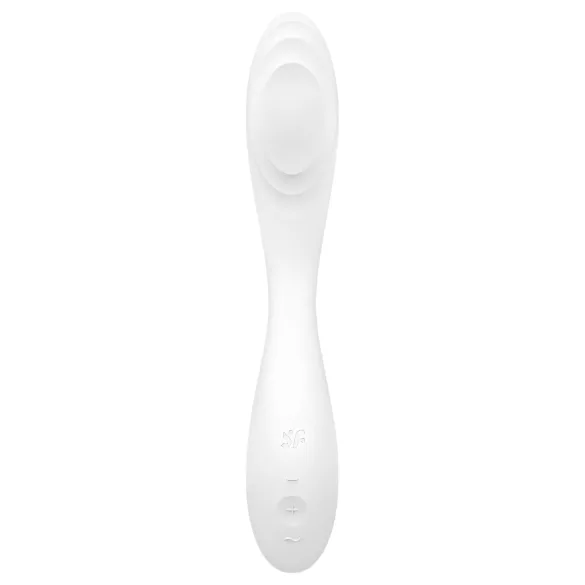 Satisfyer Rrrolling - vibrador ponto G com esferas móveis - branco