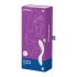 Satisfyer Rrrolling - Vibrador G-spot com bolinhas (branco)