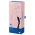Satisfyer Rrrolling - vibrador ponto G com bolas móveis - silicone preto