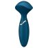 Satisfyer Mini Varinha - Massageador Vibrante à Prova d'Água (Azul)
