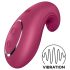 Satisfyer Dipping Delight - Vibrador recarregável para clitóris (vermelho)