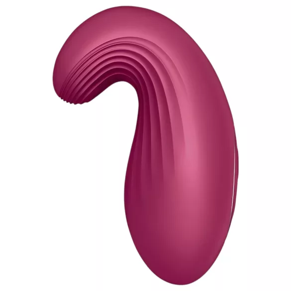 Satisfyer Dipping Delight - vibrador clitóris recarregável - vermelho