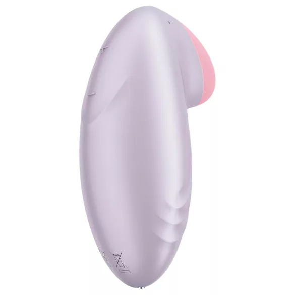 Satisfyer Tropical Tip - Vibrador de clitóris com controlo por app (roxo)