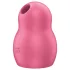 Satisfyer Pro To Go 1 - vibrador clitóris sucção recarregável - vermelho