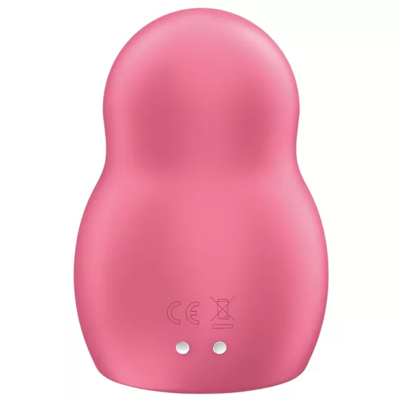 Satisfyer Pro To Go 1 - vibrador clitóris sucção recarregável - vermelho