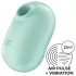 Satisfyer Pro To Go 2 - vibrador clitóris sucção recarregável menta
