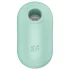 Satisfyer Pro To Go 2 - vibrador clitóris sucção recarregável menta