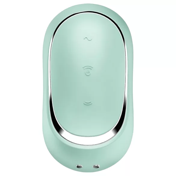 Satisfyer Pro To Go 2 - vibrador clitóris sucção recarregável menta