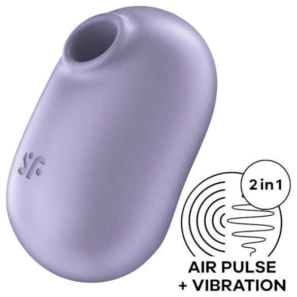 Satisfyer Pro To Go 2 - Estimulador de Clitóris a Bateria com Onda de Ar (Violeta)