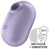 Satisfyer Pro To Go 2 - Estimulador de Clitóris a Bateria com Onda de Ar (Violeta)