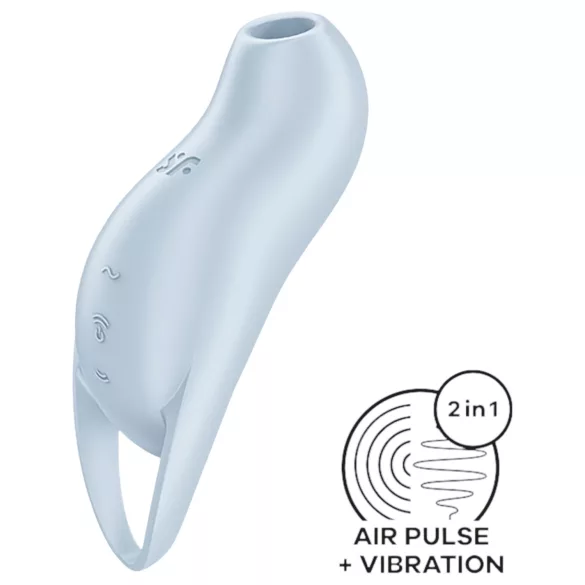 Satisfyer Pocket Pro 1 - estimulador clitoriano sugador de ar - azul