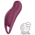 Satisfyer Pocket Pro 1 - vibrador clitóris sucção recarregável - lilás