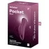 Satisfyer Pocket Pro 1 - vibrador clitóris sucção recarregável - lilás