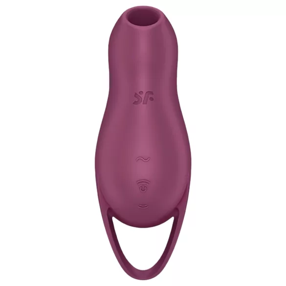 Satisfyer Pocket Pro 1 - vibrador clitóris sucção recarregável - lilás