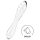 Satisfyer Dazzling Crystal 1 - Dildo de Vidro Dupla Face (Transparente)