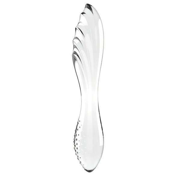 Satisfyer Dazzling Crystal 1 - Dildo de Vidro Dupla Face (Transparente)