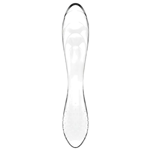 Satisfyer Dazzling Crystal 1 - Dildo de Vidro Dupla Face (Transparente)