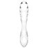 Satisfyer Dazzling Crystal 1 - Dildo de Vidro Dupla Face (Transparente)