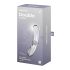 Satisfyer Double Crystal - Dildo de Vidro Duplo (Transparente)