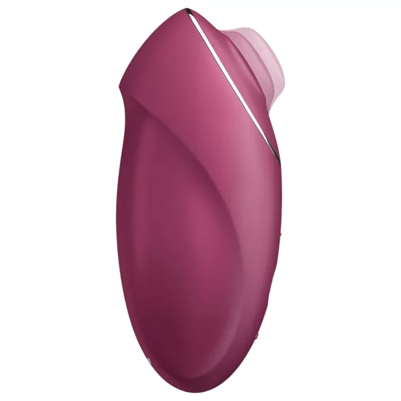 Satisfyer Tap & Climax 1 - vibrador e estimulador clitóris 2 em 1 - vermelho