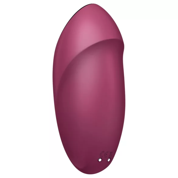 Satisfyer Tap & Climax 1 - vibrador e estimulador clitóris 2 em 1 - vermelho