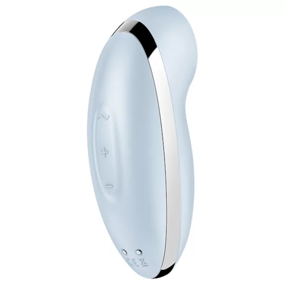 Satisfyer - vibrador clitóris e ponto G 2 em 1 - silicone azul