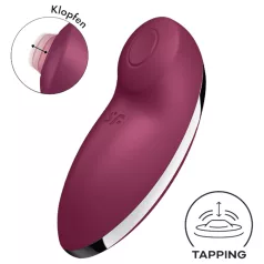   Satisfyer Tap & Climax 2 - vibrador clitóris e ponto G 2 em 1